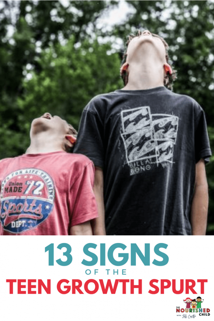 13 Signs of the Teen Growth Spurt