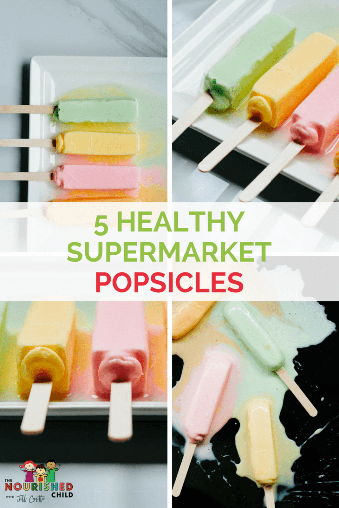 5 Healthy Supermarket Popsicles
