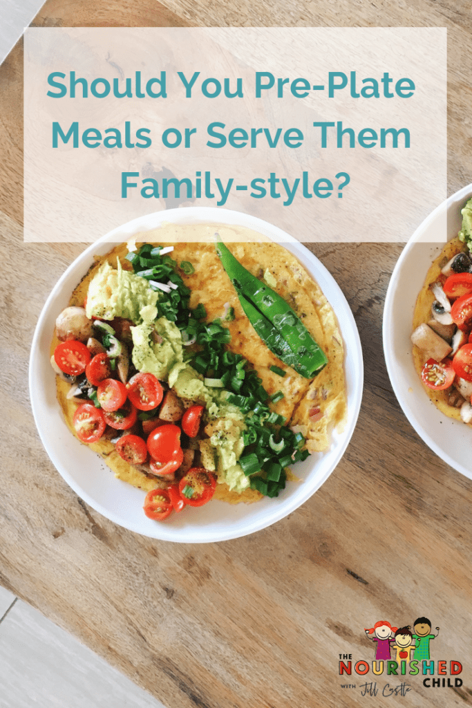Pre-plated meals versus family-style meals?
