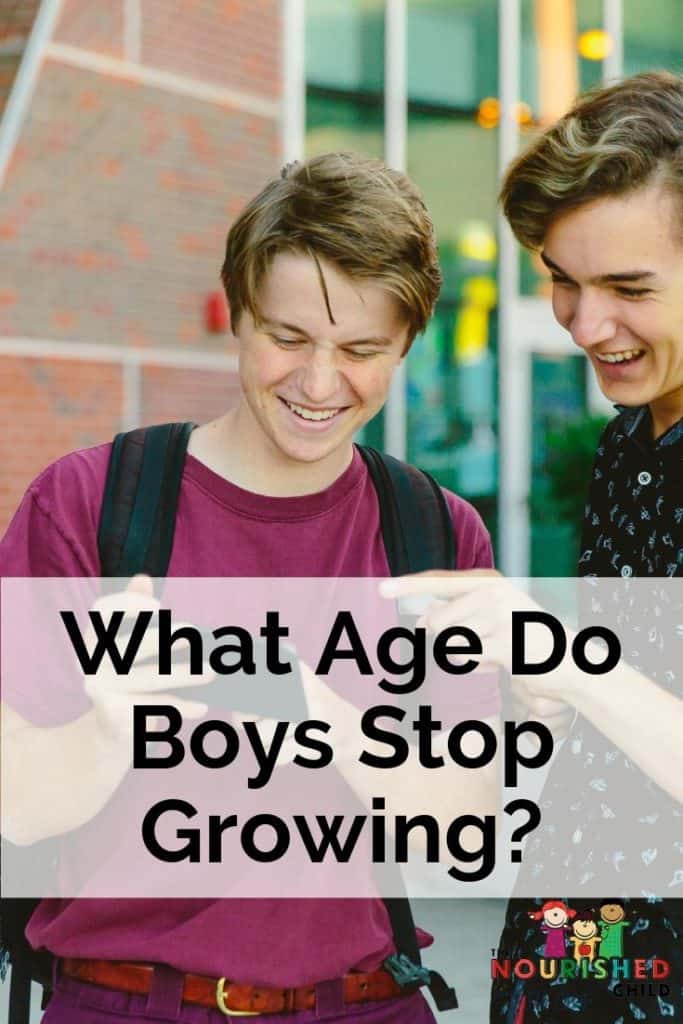 What age do boys stop growing?