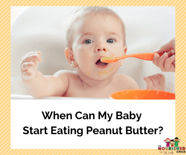 best peanut butter for infants