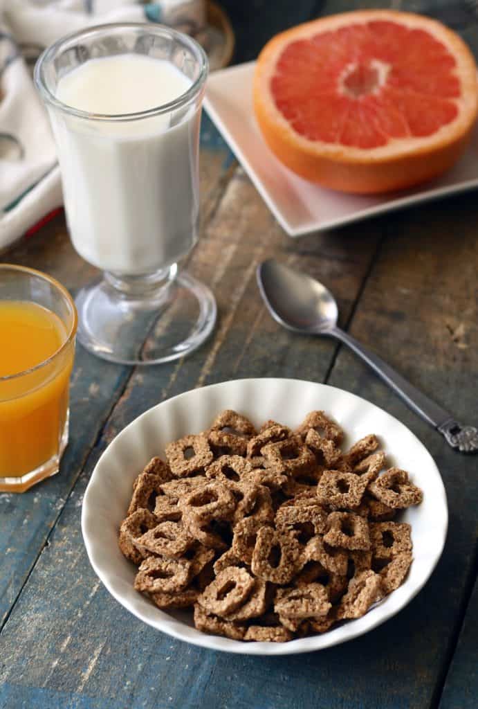 milk with breakfast, a vitamin D rich breakfast